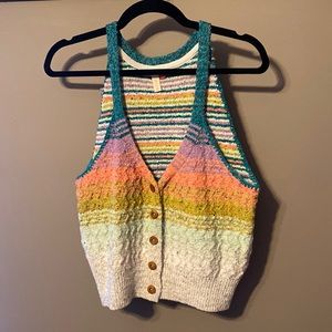 Anthropologie Pilcro sweater vest